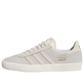 Adidas Gazelle Adv “Grey Two Chalk White Gold Metallic”