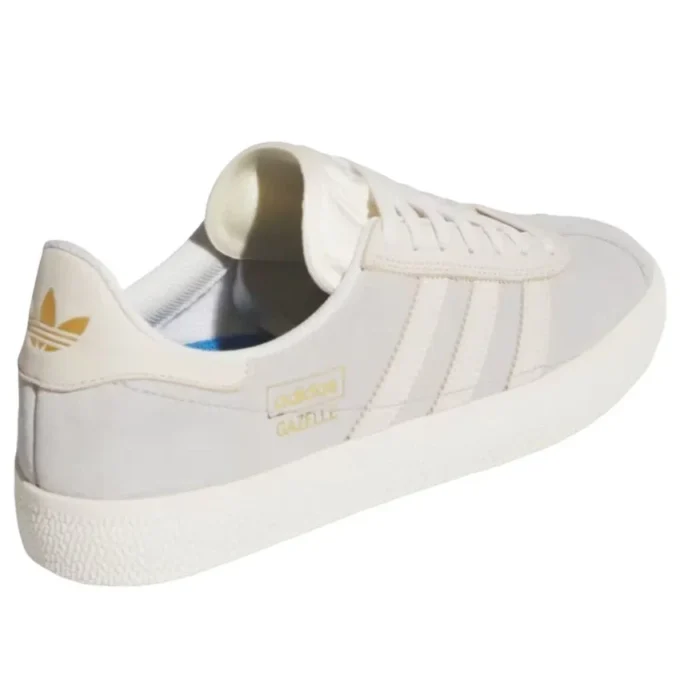 Adidas Gazelle Adv “Grey Two Chalk White Gold Metallic”