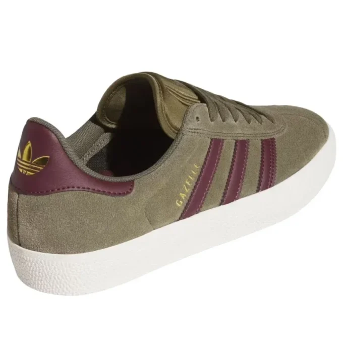 Adidas Gazelle Adv “Olive Strata Maroon”