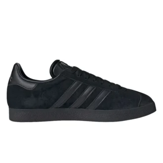 Adidas Gazelle “All Black Silver Metallic”