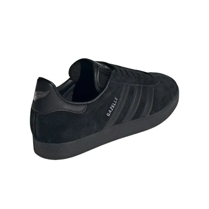 Adidas Gazelle “All Black Silver Metallic”