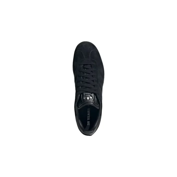 Adidas Gazelle “All Black Silver Metallic”