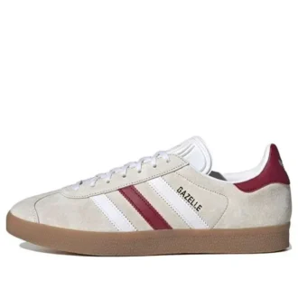 Adidas Gazelle “Aluminium Burgundy”