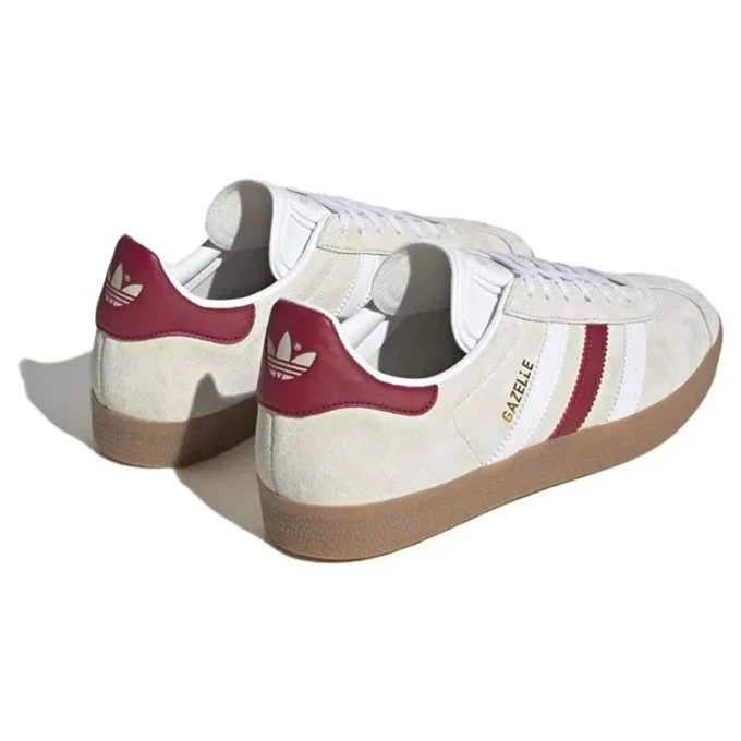 Adidas Gazelle “Aluminium Burgundy”