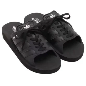 Adidas Gazelle Beach Slides “Core Black”