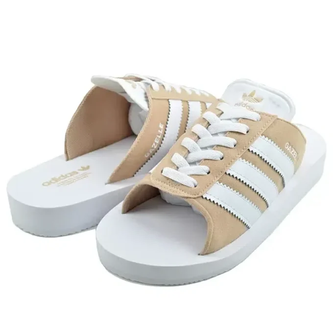 Adidas Gazelle Beach Slides “Roze”