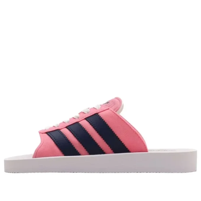 Adidas Gazelle Beach Slides “Roze Donkerblauw”