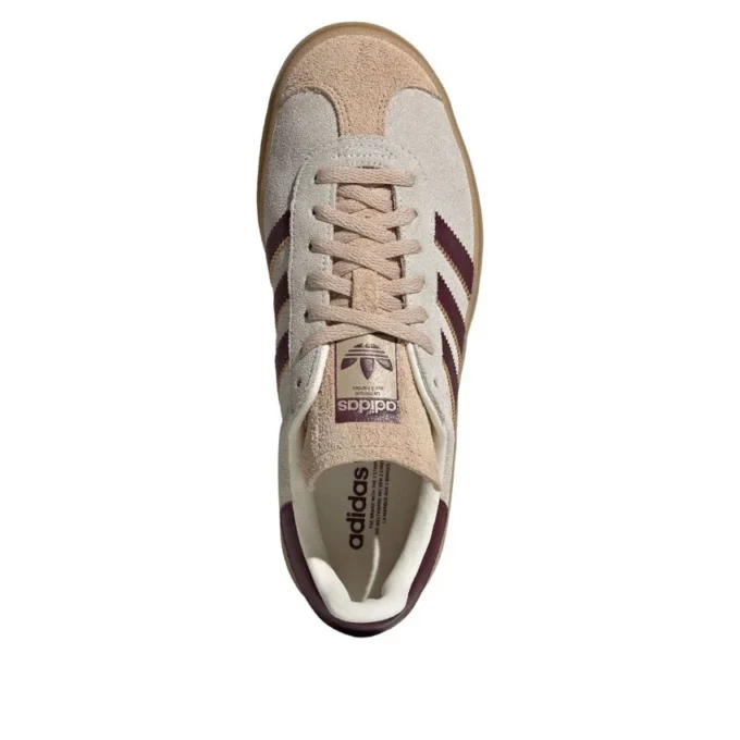 Adidas Gazelle “Beige Burgundy”