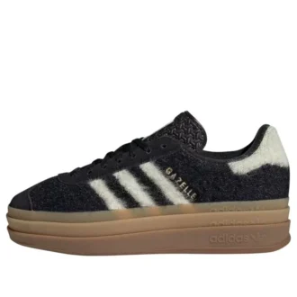 Adidas Gazelle Bold “Black Cream White”
