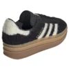 Adidas Gazelle Bold “Black Cream White”