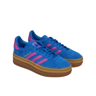 Adidas Gazelle Bold “Bold Blue Lucid Pink”