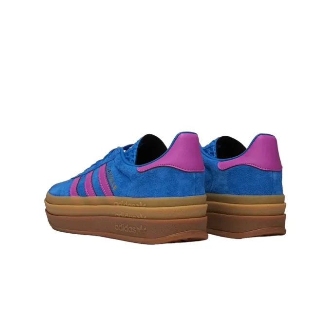 Adidas Gazelle Bold “Bold Blue Lucid Pink”