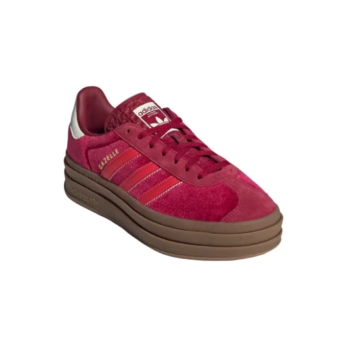 Adidas Gazelle Bold “Bright Red Velvet”