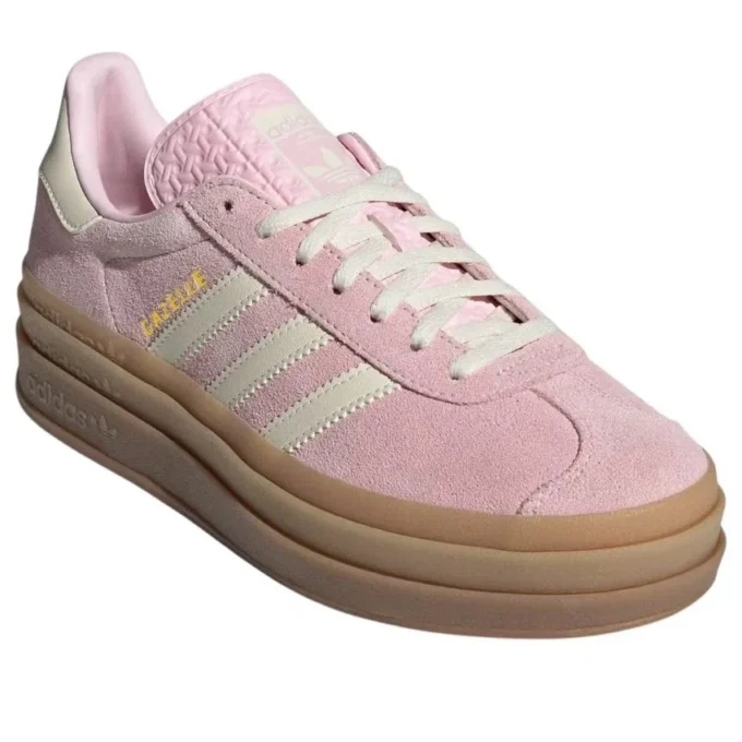 Adidas Gazelle Bold “Clear Pink Cream White”