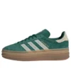 Adidas Gazelle Bold “Collegiate Green White Gold”