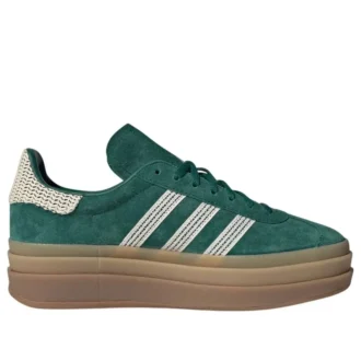 Adidas Gazelle Bold “Collegiate Green White Gold”