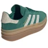 Adidas Gazelle Bold “Collegiate Green White Gold”