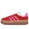 Adidas Gazelle Bold “Collegiate Red Lucid Pink”