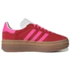 Adidas Gazelle Bold “Collegiate Red Lucid Pink”