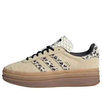 Adidas Gazelle Bold “Cream Black Leopard”