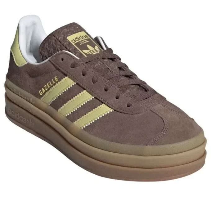 Adidas Gazelle Bold “Earth Strata Powder Yellow”