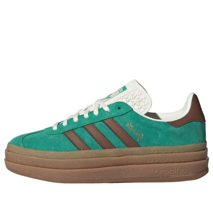 Adidas Gazelle Bold “Green Brown”