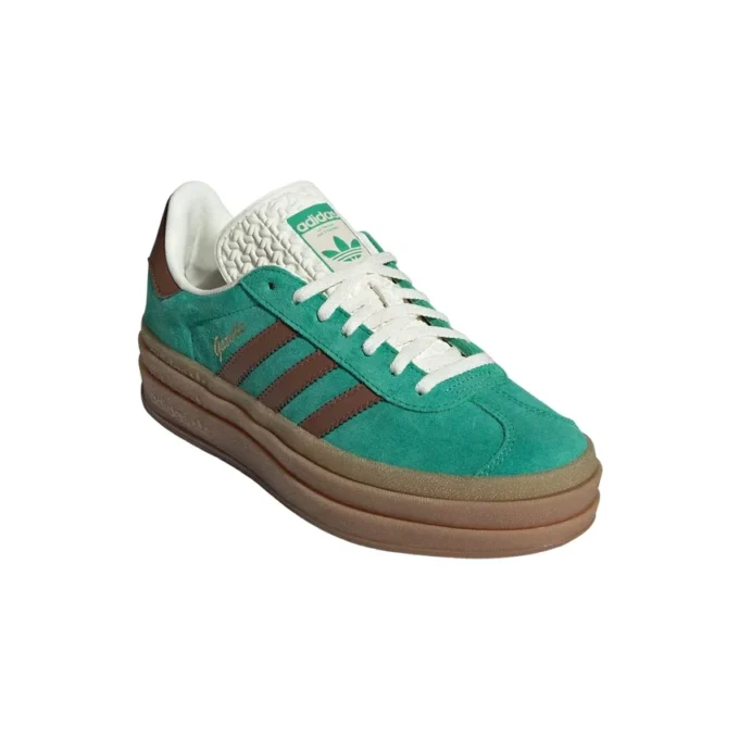 Adidas Gazelle Bold “Green Brown”