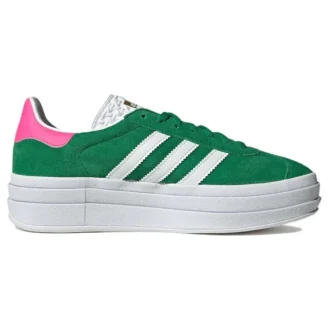 Adidas Gazelle Bold “Green Lucid Pink”