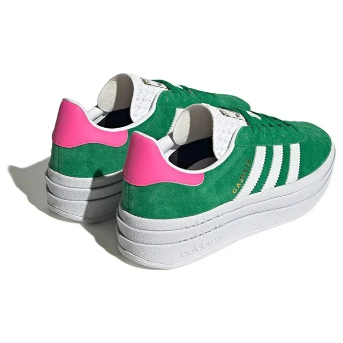 Adidas Gazelle Bold “Green Lucid Pink”