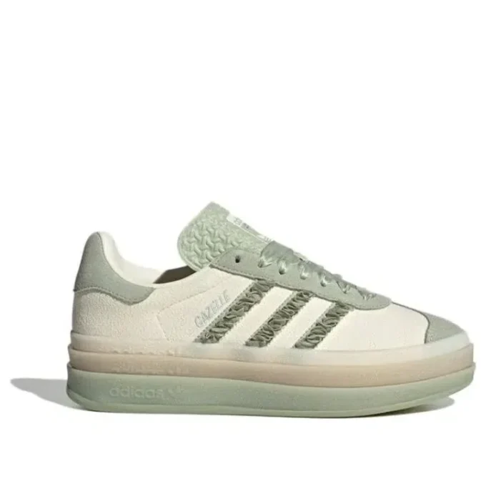 Adidas Gazelle Bold “Halo Green Ruffle”