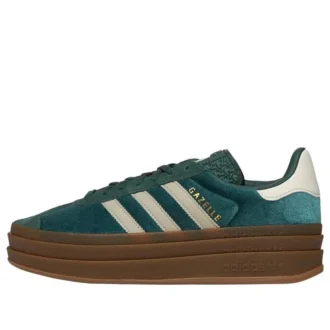 Adidas Gazelle Bold “Mineral Green Velvet”