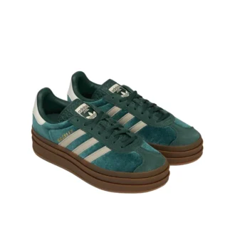 Adidas Gazelle Bold “Mineral Green Velvet”