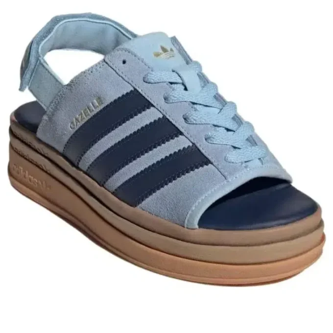 Adidas Gazelle Bold Sandal “Clear Sky Night Indigo”