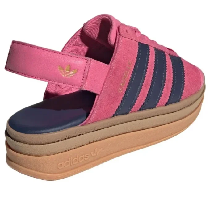 Adidas Gazelle Bold Sandal “Pink Fusion Shadow Navy”