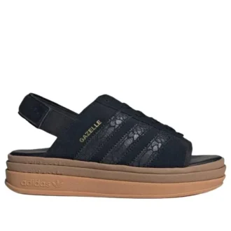 Adidas Gazelle Bold Sandalen “Core Black Snakeskin”