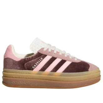 Adidas Gazelle Bold “Shadow Brown Glow Pink”
