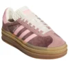 Adidas Gazelle Bold “Shadow Brown Glow Pink”