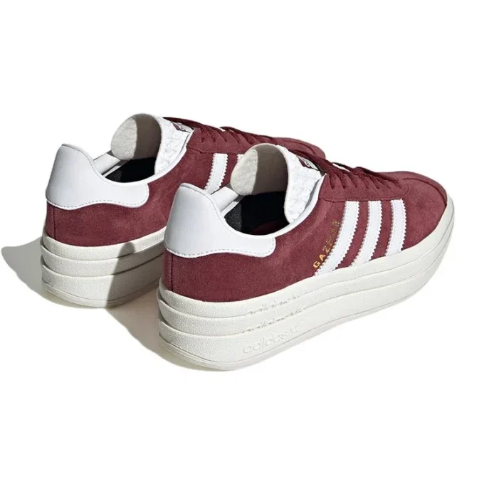 Adidas Gazelle Bold “Shadow Red White”