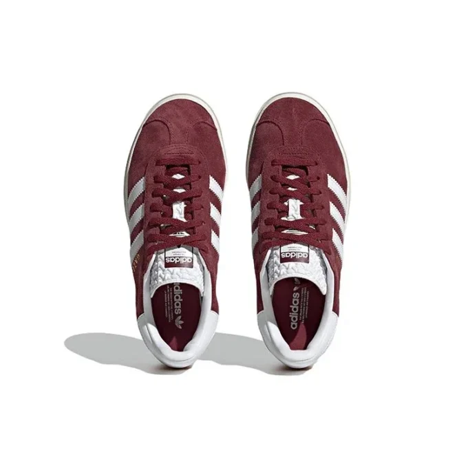 Adidas Gazelle Bold “Shadow Red White”