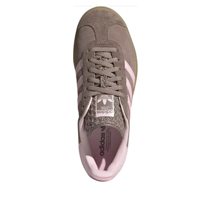 Adidas Gazelle Bold “Trace Brown Clear Pink”