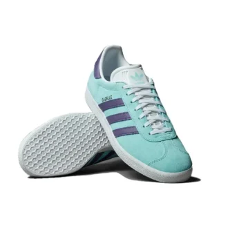 Adidas Gazelle “Clear Aqua Tech Purple”