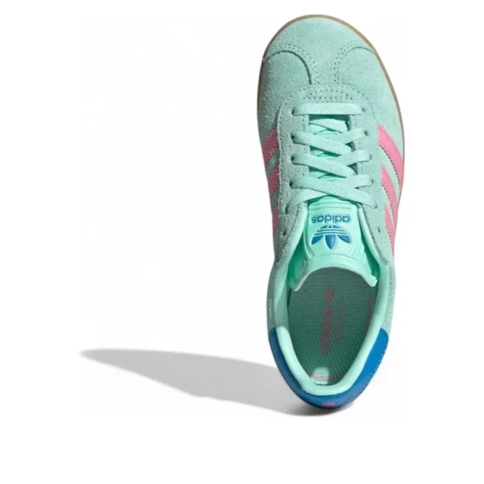 Adidas Gazelle “Clear Mint Bliss Pink Blue”