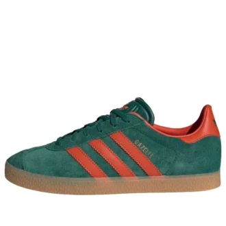 Adidas Gazelle “Collegiate Green Preloved Red”