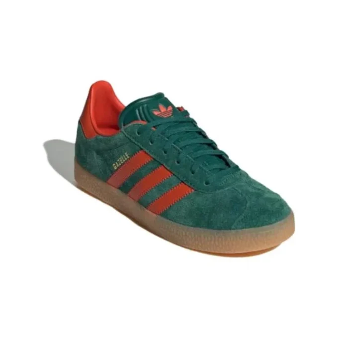 Adidas Gazelle “Collegiate Green Preloved Red”