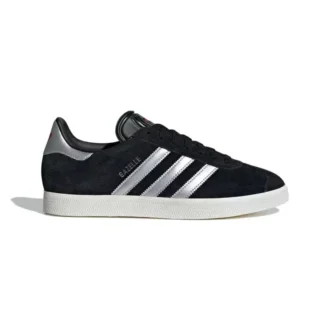 Adidas Gazelle “Core Black Silver Metallic”