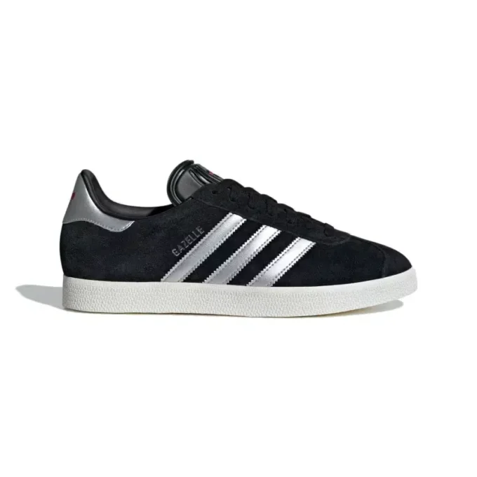Adidas Gazelle “Core Black Silver Metallic”