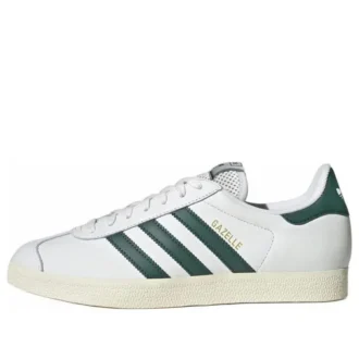 Adidas Gazelle “Core White Collegiate Green Cream White”