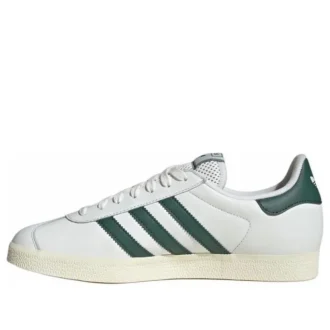 Adidas Gazelle “Core White Collegiate Green Cream White”