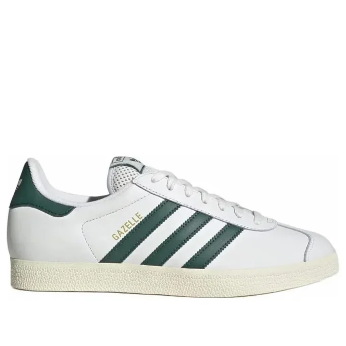 Adidas Gazelle “Core White Collegiate Green Cream White”