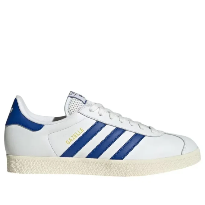 Adidas Gazelle “Core White Royal Blue”